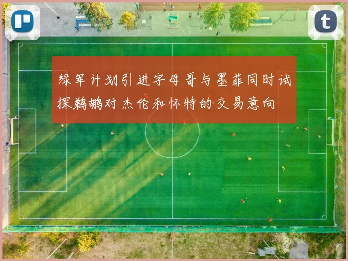 绿军计划引进字母哥与墨菲同时试探鹈鹕对杰伦和怀特的交易意向
